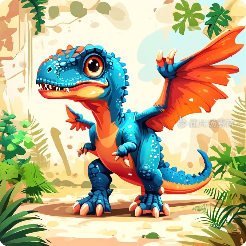 卡通翼龙图
