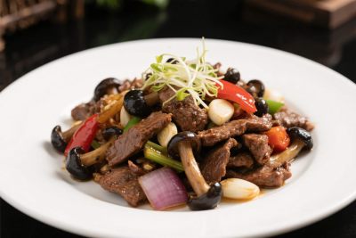 中华炒肉美食展示