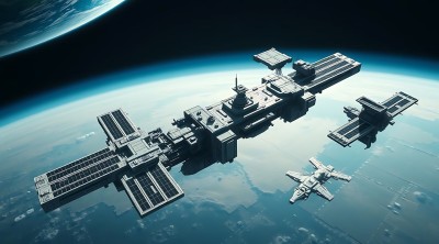 太空堡垒与宇宙飞船 太空堡垒与宇宙飞船