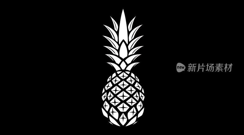 菠萝图案设计