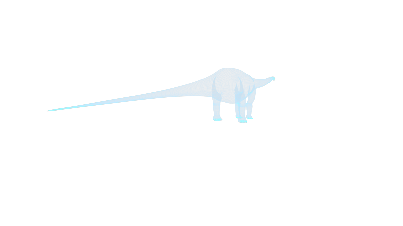 恐龙 Apatosaurus 迷惑龙雷龙