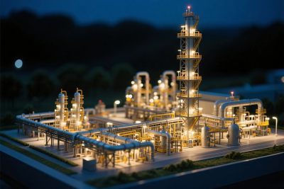 微型工业模型场景 微型工业模型场景