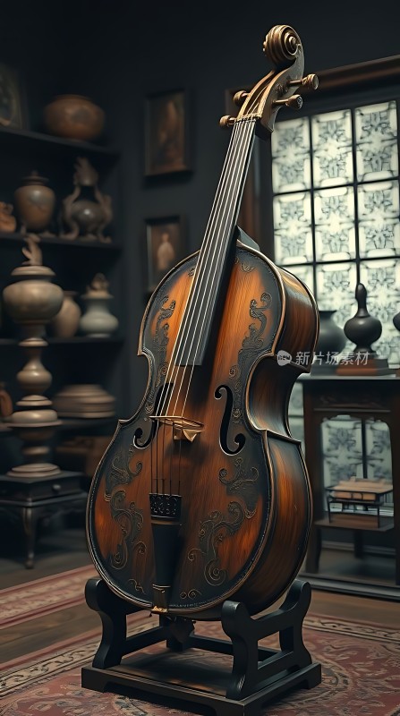古董小提琴艺术展示