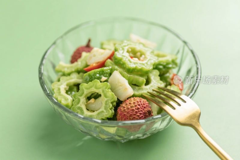 清爽蔬菜水果沙拉