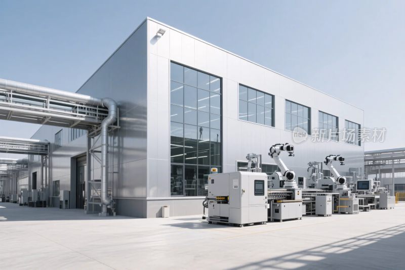 现代工业厂房与设备