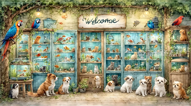 欢迎来到宠物乐园