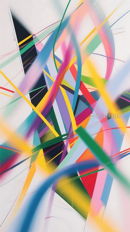 色彩交织的艺术世界