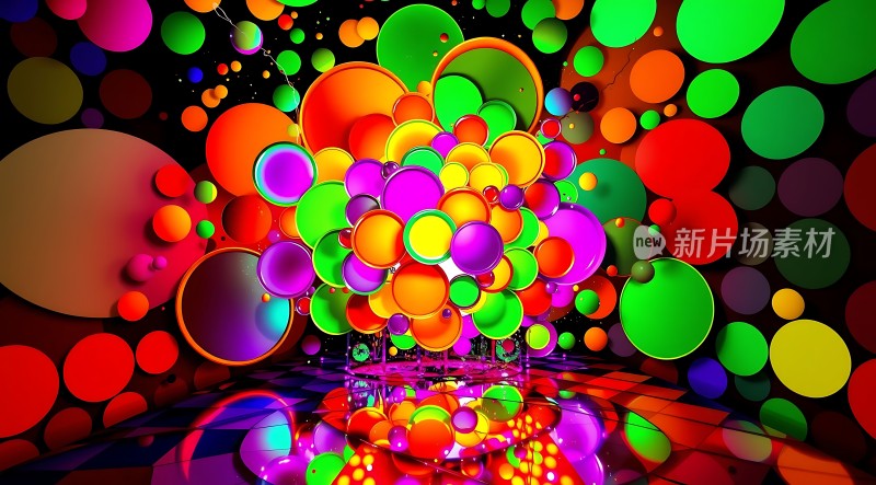 彩色泡泡世界