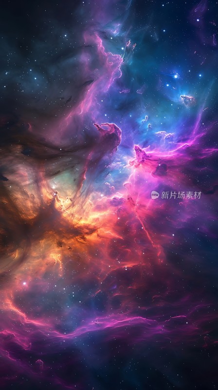 宇宙奇观星云幻彩