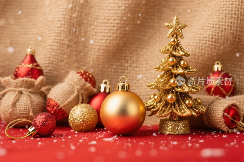 圣诞装饰摆设图