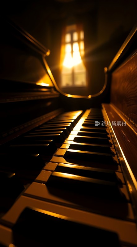 钢琴光影