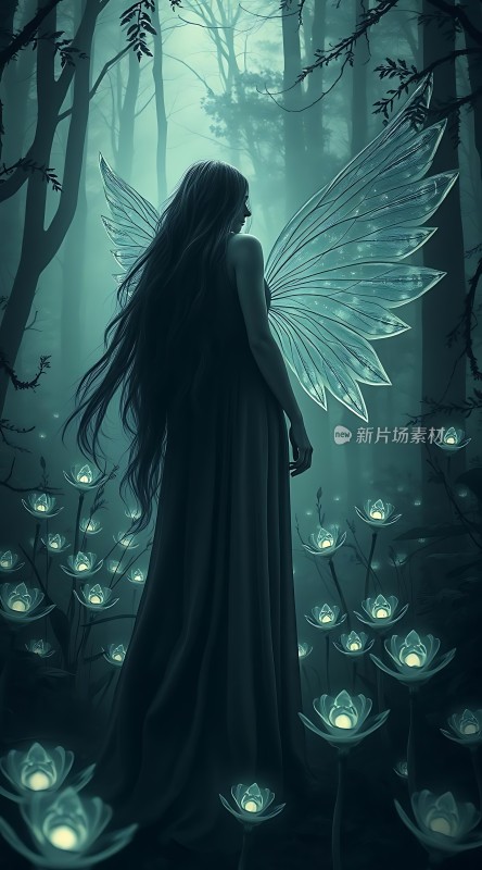 夜幕下的精灵之舞