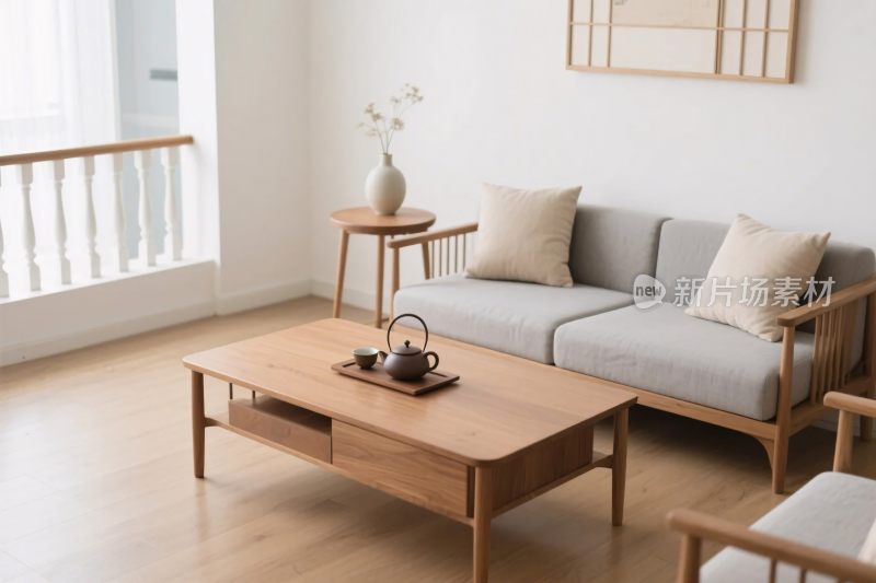 简约温馨客厅布置图