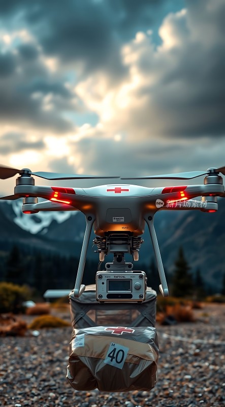 无人机医疗救援山区紧急配送