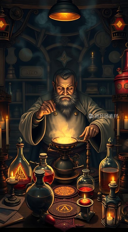 炼金术士的秘密实验室