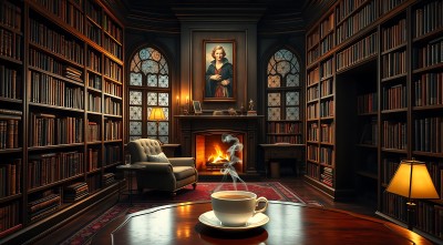 书房里的温暖时光