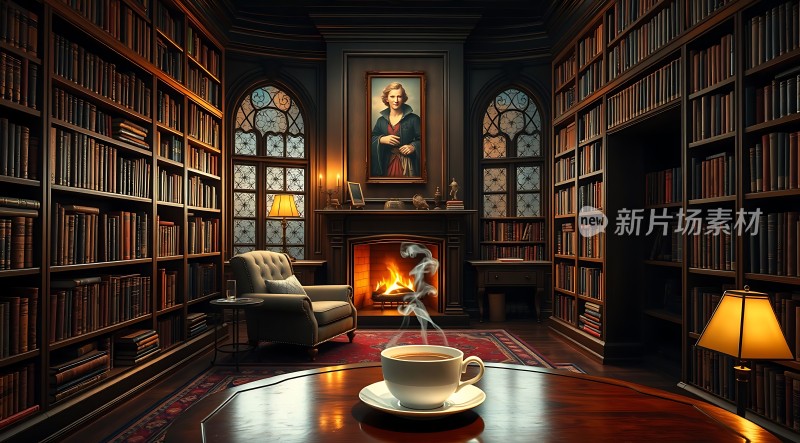 书房里的温暖时光