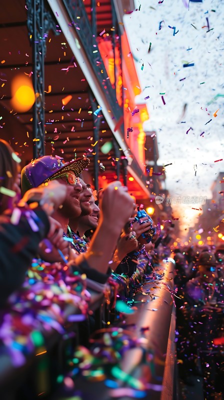 狂欢节上的欢乐时光