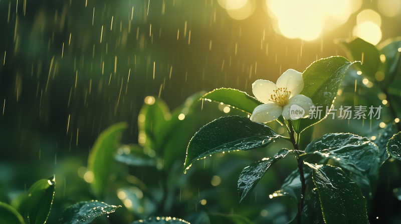 雨珠31雨中花开 阳光雨露