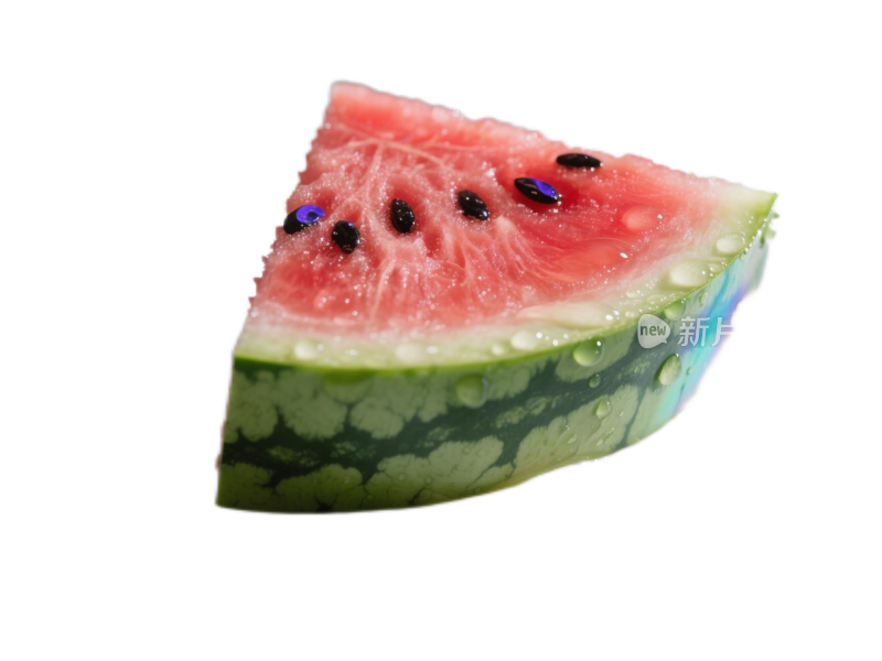 写实风格切开的西瓜免抠素材