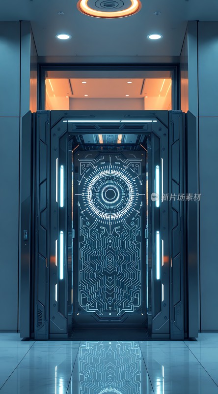 未来科技电梯门