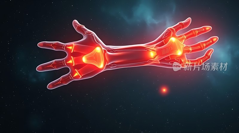 机械手臂未来科技感十足