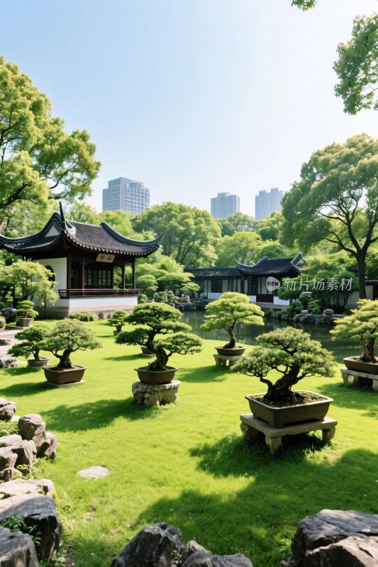 中式古典园林景观