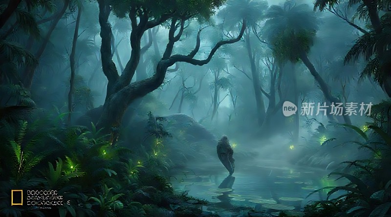 神秘森林秘境探秘