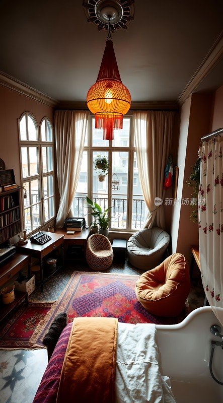 温馨卧室舒适生活空间