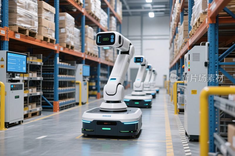 自动化仓储机器人场景