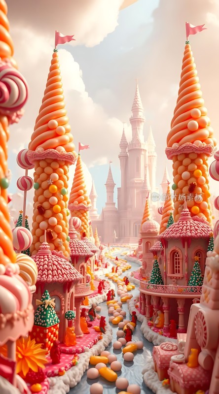 糖果王国梦幻城堡