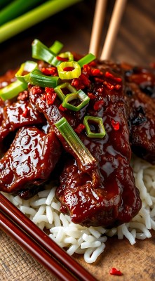 香辣排骨盖浇饭