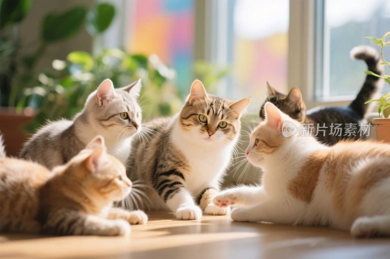 温馨小猫群