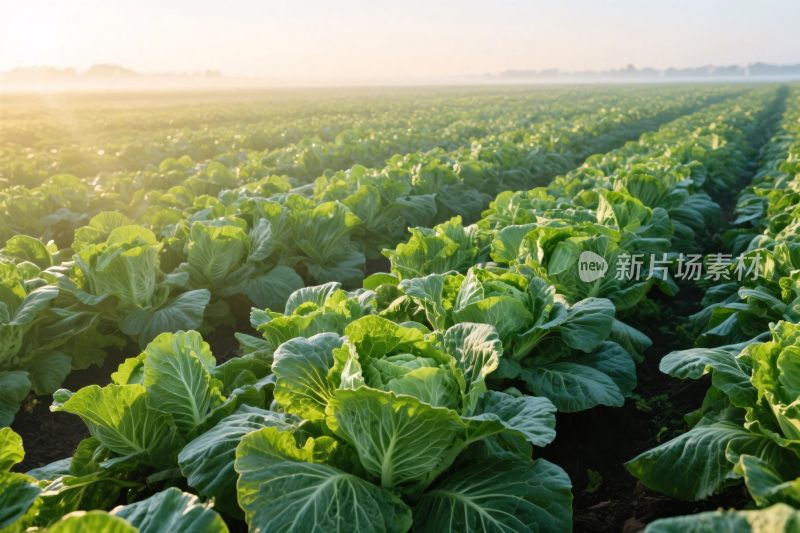 农田蔬菜种植场景