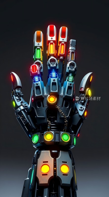 机械手臂未来科技感十足