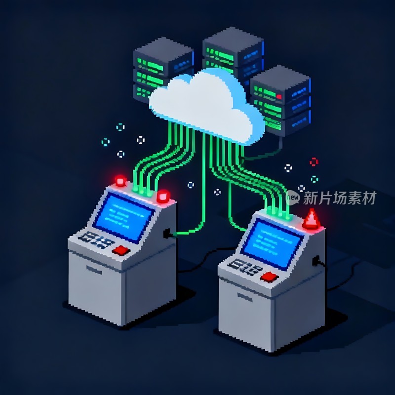 云服务器连接自助终端