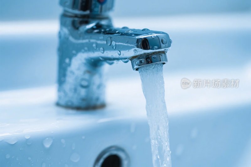 水龙头流水画面