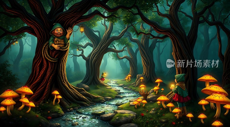 精灵森林秘境探险