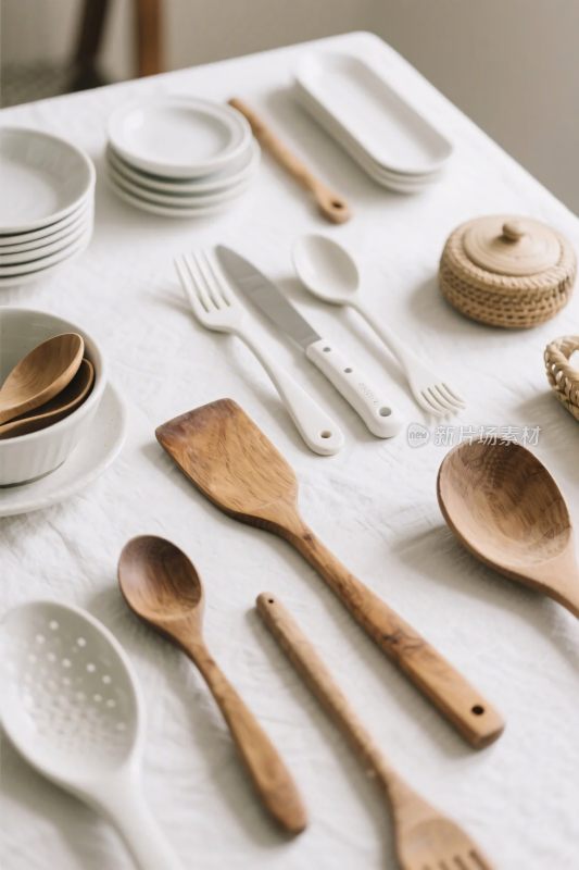 厨房餐具展示图