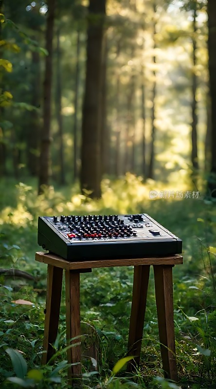 森林中的音乐创作灵感