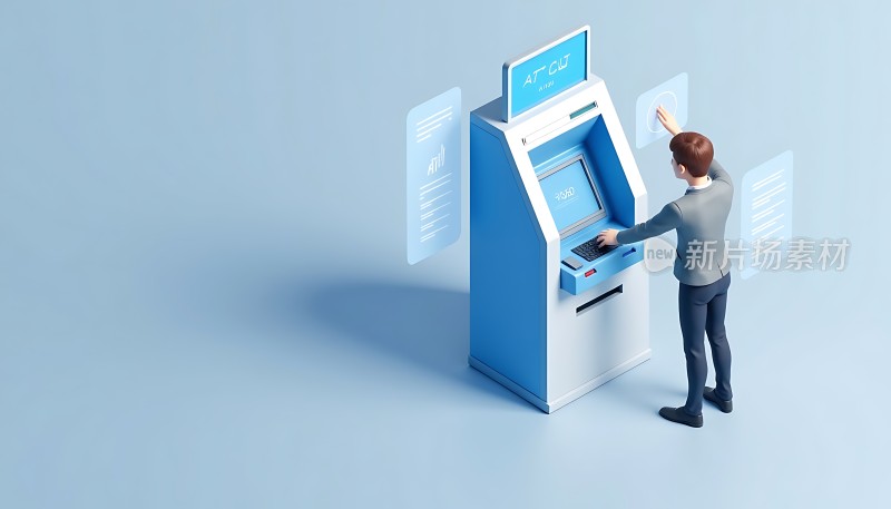 智能取款机上的便捷操作