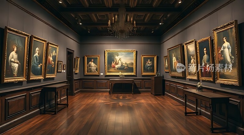 艺术殿堂经典画作尽收眼底