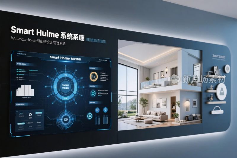 智能家居系统界面展示
