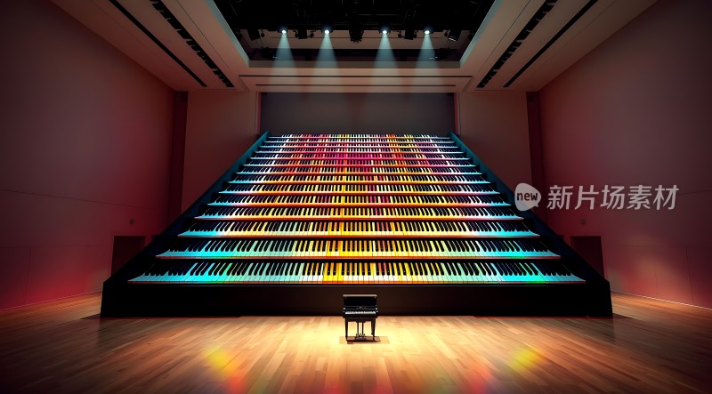 钢琴阶梯