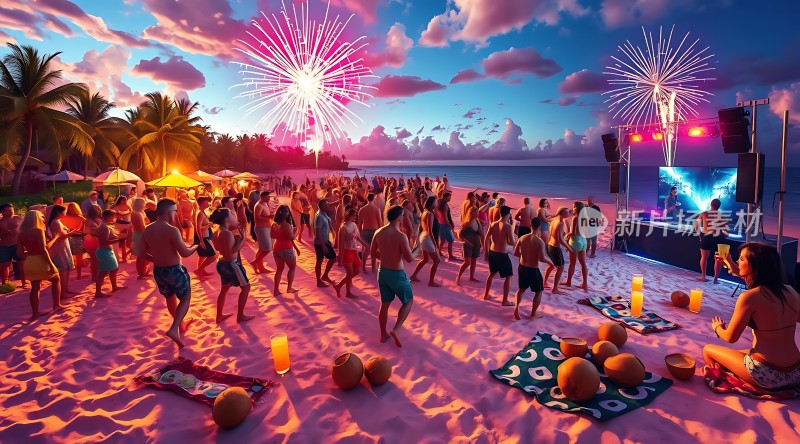 海滩派对狂欢夜