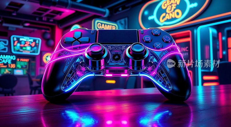 霓虹游戏手柄