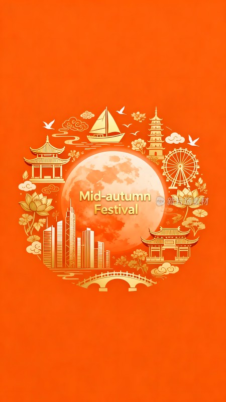 秋韵中秋月圆人团圆