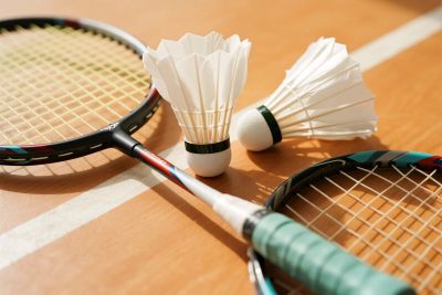 羽毛球器材展示