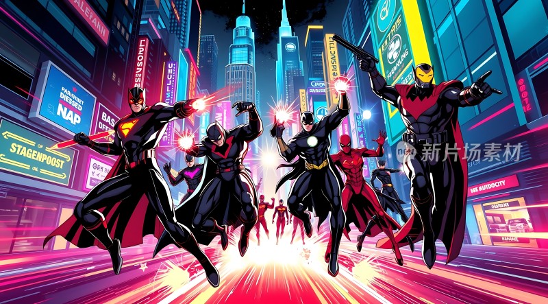 超级英雄集结夜之城