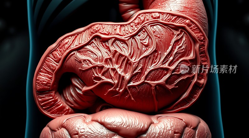 人体内部器官解剖图